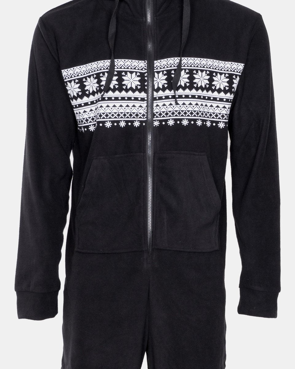 Aztec Black Kids Snuggle Onesie