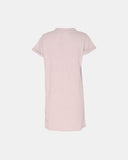 Baby Pink Women's Plain Long T-shirt