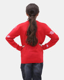 Bear Red Kids Christmas Jumpers