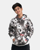 Black Boys Tie Dye Gaming pullover Hoodie