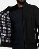 Black Cardigan Warm Winter Jumper