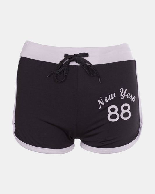 Black /Grey Fleck Summer Kids Short