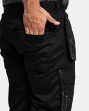 Black Heavy - Duty Cargo Work Trouser