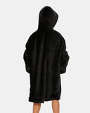 Black Kids Sherpa Lining Hoodie