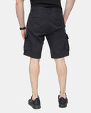 Black Knee Length Cargo Shorts