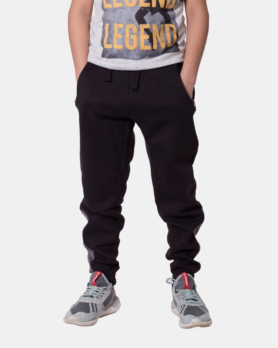 Black Loose - Fit Joggers for Kid's