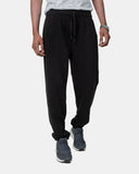 Black Loose Fit Mens Trousers