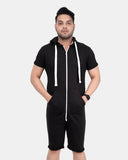 Black Men One - Piece Jumpsuit
