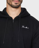 Black Men's Plain Contrast Sleeve Onesie