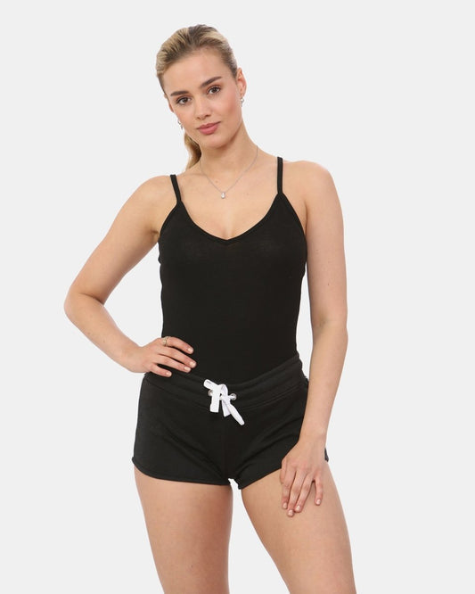 Black Running Summer Shorts