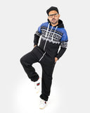Black Stylish Aztec Mens Onesie