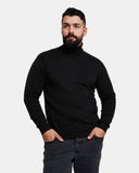 Black Turtleneck Long Sleeve Jumper