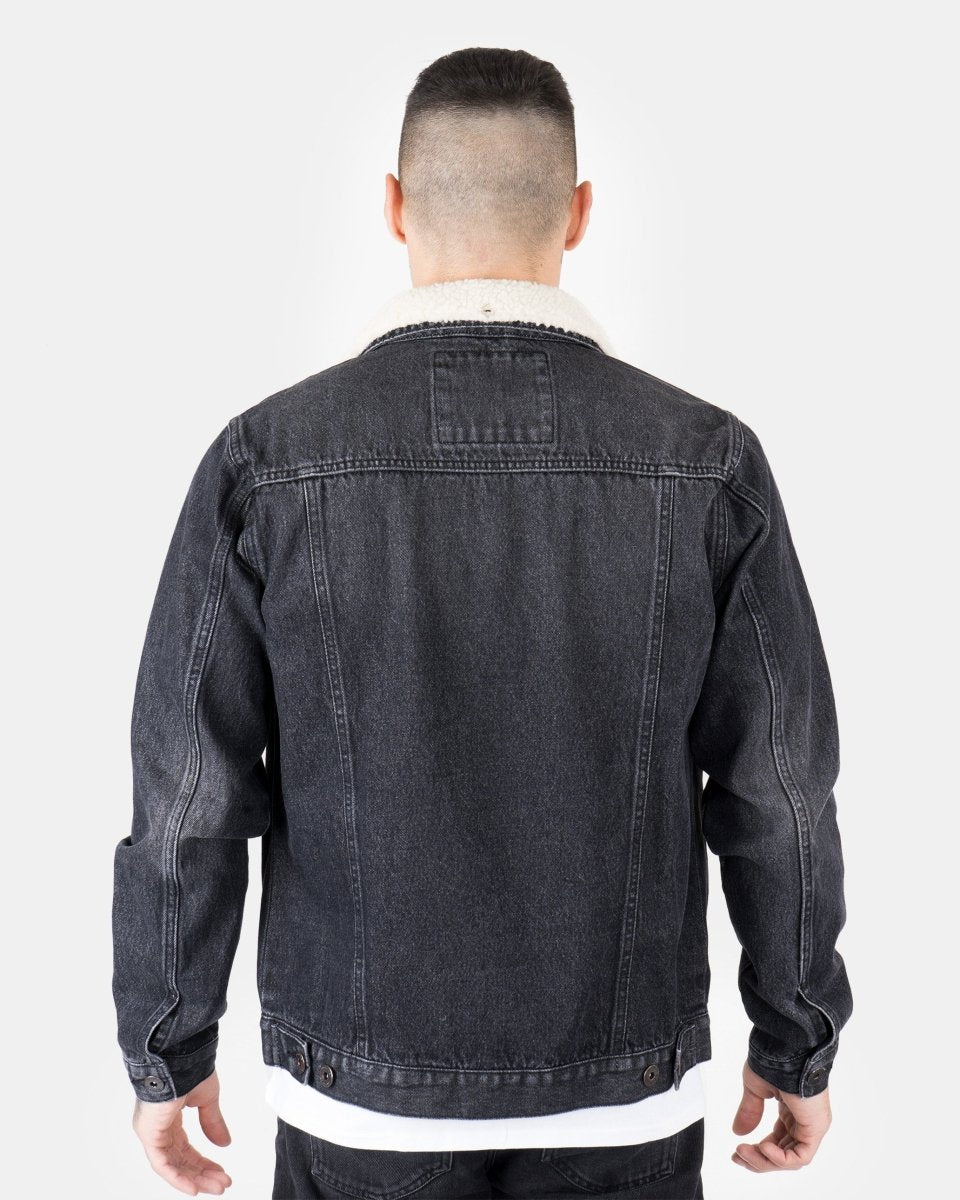 Black Western Style Denim Jacket