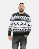 Black Xmas Tree Crewneck Sweatshirt
