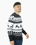 Black Xmas Tree Crewneck Sweatshirt