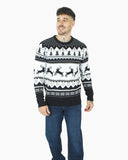 Black Xmas Tree Crewneck Sweatshirt