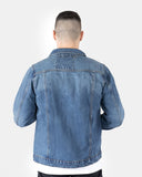 Blue Classic Washed Denim Jacket