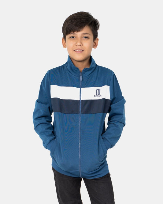 Blue Kids Lightweight Track Jacket