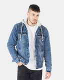 Blue Trucker Denim Long Sleeve Jacket