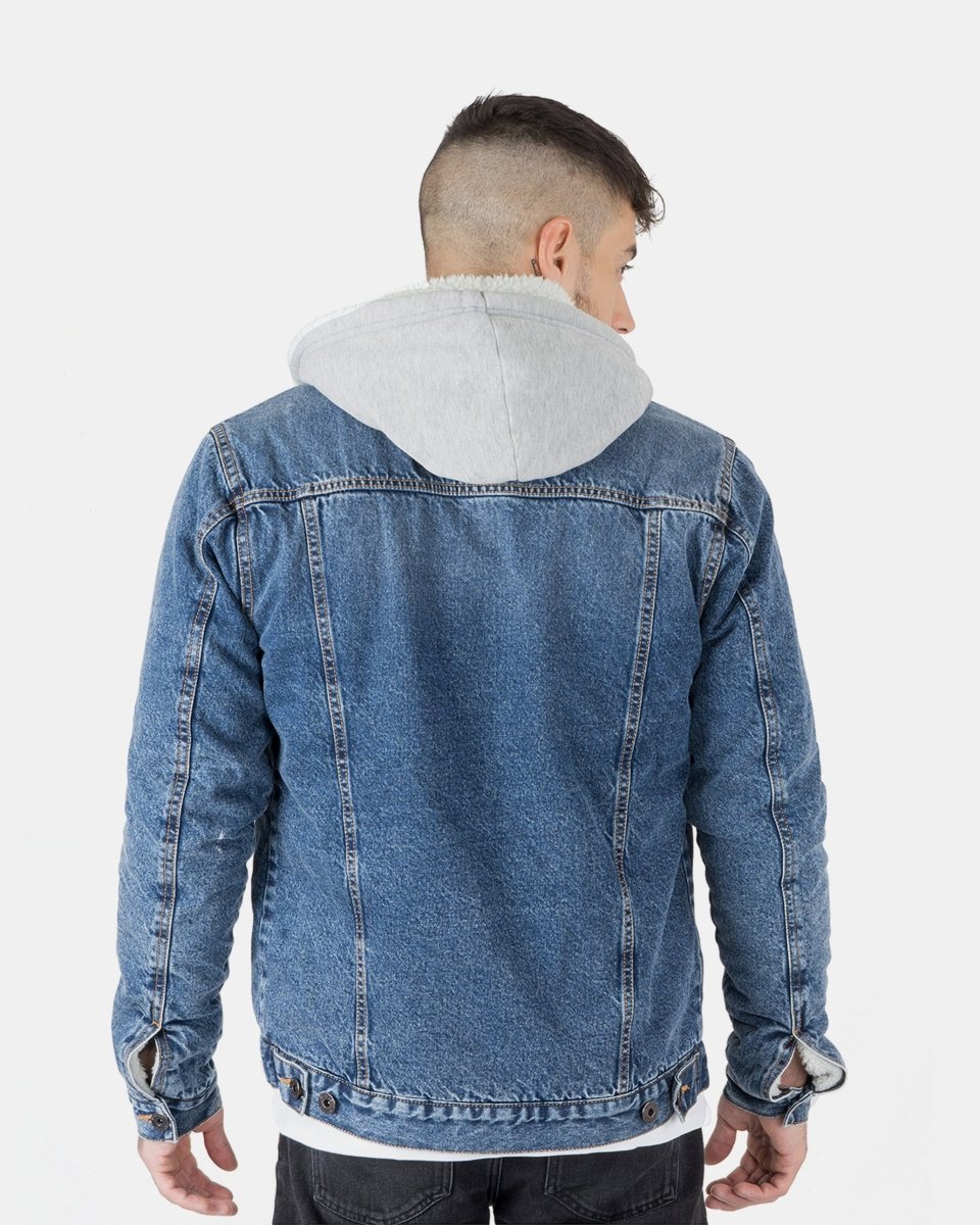 Blue Trucker Denim Long Sleeve Jacket
