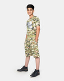 Boys Aop Shark Print T-Shirt