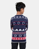 Boys Headphone Controller Red Jumper