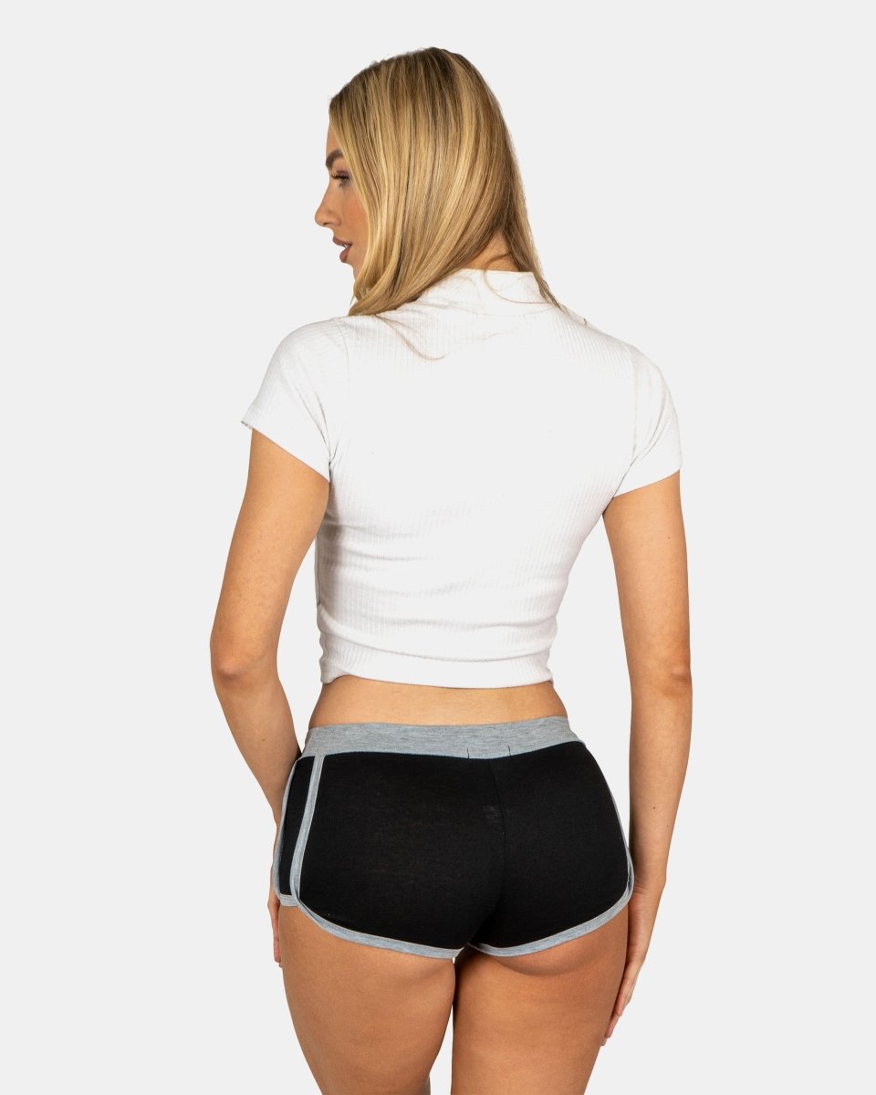 Brklyn - Black Camouflage Summer Shorts