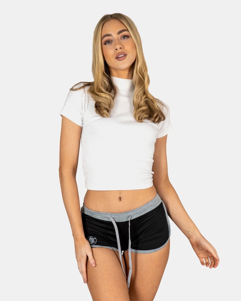 Brklyn - Black Camouflage Summer Shorts