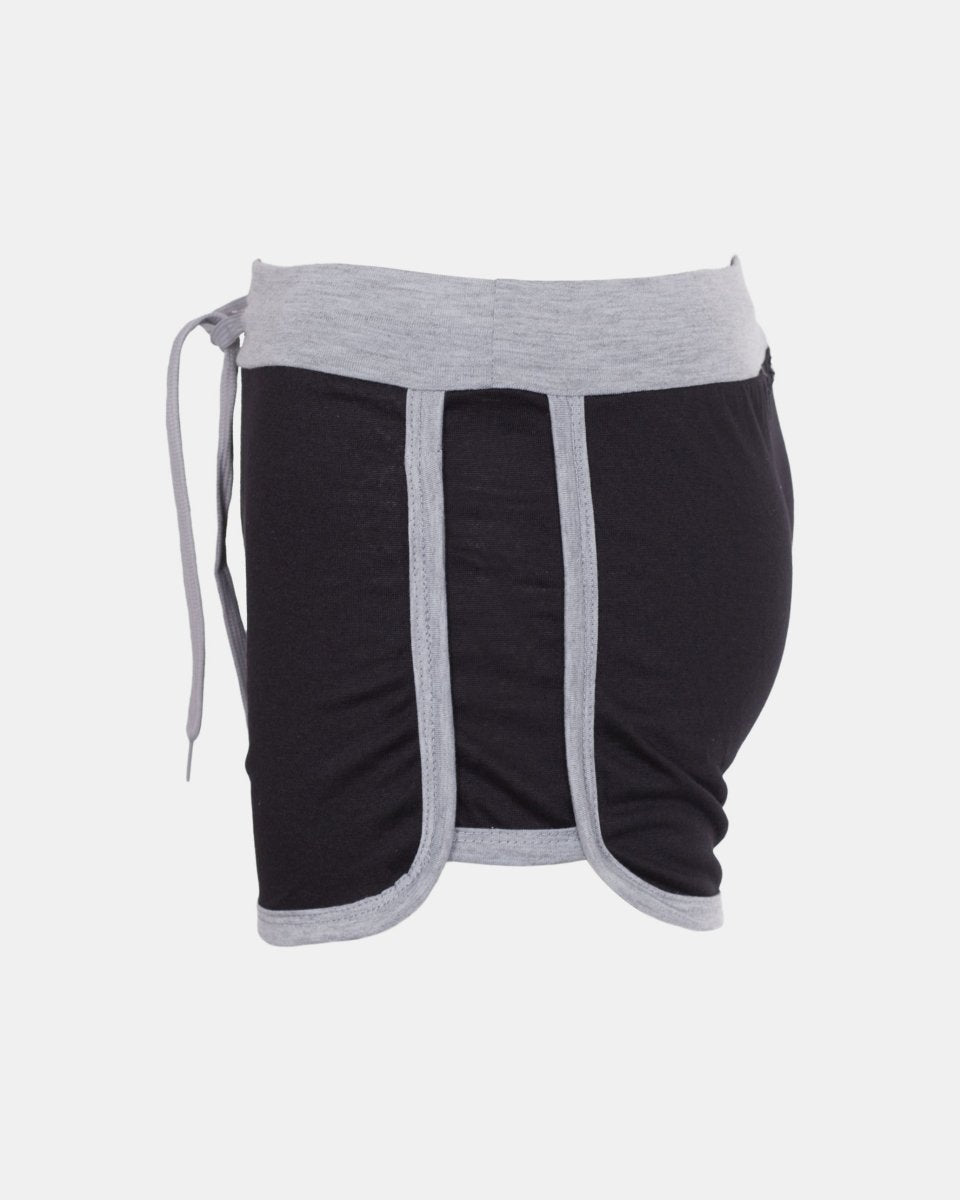 Brklyn - Black Fleck Summer Kids Short