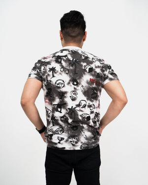 Brooklyn Print Black Men's T-Shirt