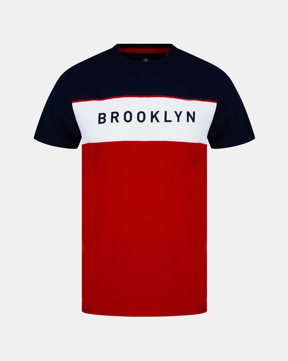 Brooklyn Print Navy Men's T-Shirt