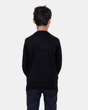 Bus Black Kids Christmas Jumpers