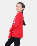 Bus Red Kids Christmas Jumpers