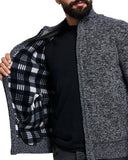 Charcoal Cardigan Full Zip Up Jumper