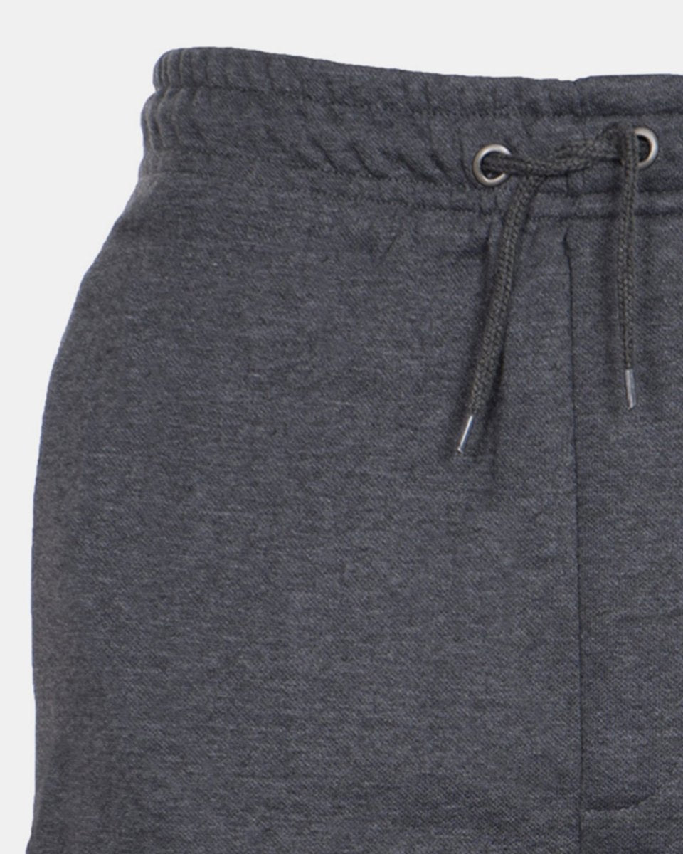 Charcoal Fleece Casual Jogging Shorts