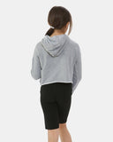 Charcoal Girl's Long - Sleeve Hoodie