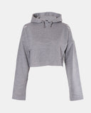 Charcoal Girl's Long - Sleeve Hoodie