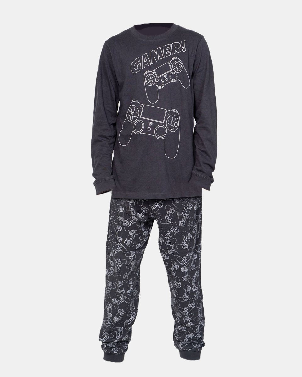 Charcoal Kids Nightwear Cotton Pajamas