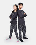 Charcoal Kids Nightwear Cotton Pajamas