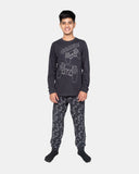 Charcoal Kids Nightwear Cotton Pajamas