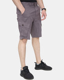 Charcoal Knee Length Cargo Shorts