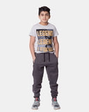 Charcoal Loose - Fit Joggers for Kid's