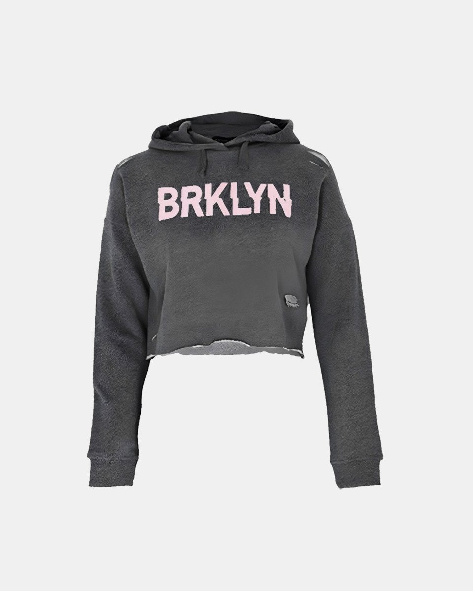 Charcoal Pullover BRKLYN Hoodie
