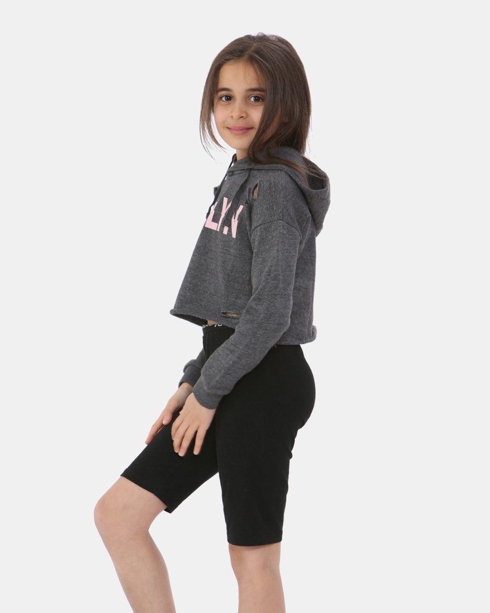 Charcoal Pullover BRKLYN Hoodie