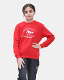Coming HO HO kids Red Christmas Jumpers