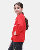 Coming HO HO kids Red Christmas Jumpers