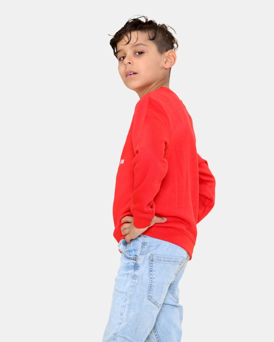 Coming HO HO kids Red Christmas Jumpers