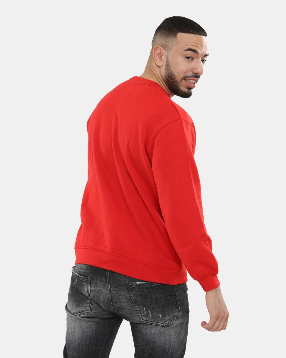 Coming HO HO Mens Red Xmas Jumpers