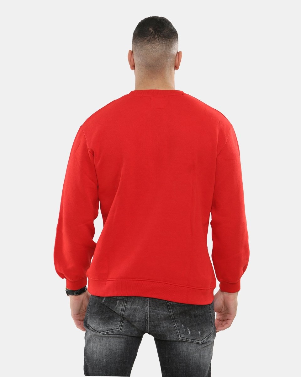 Coming HO HO Mens Red Xmas Jumpers