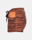 Coral Blurry Pattern Kids Short